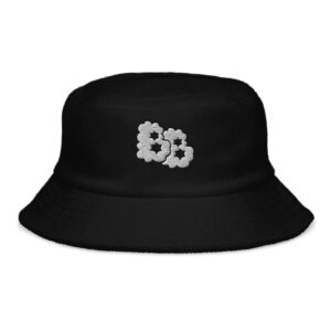 Terry cloth bucket hat